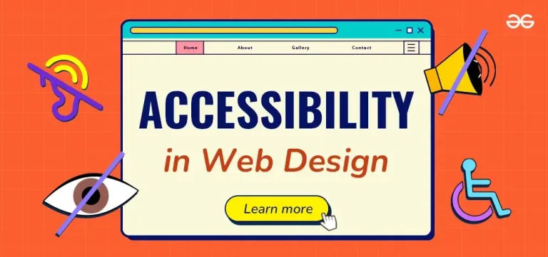 Accessibility in website design